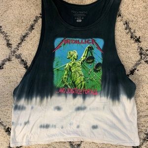 Metallica Graphic Cut Tank